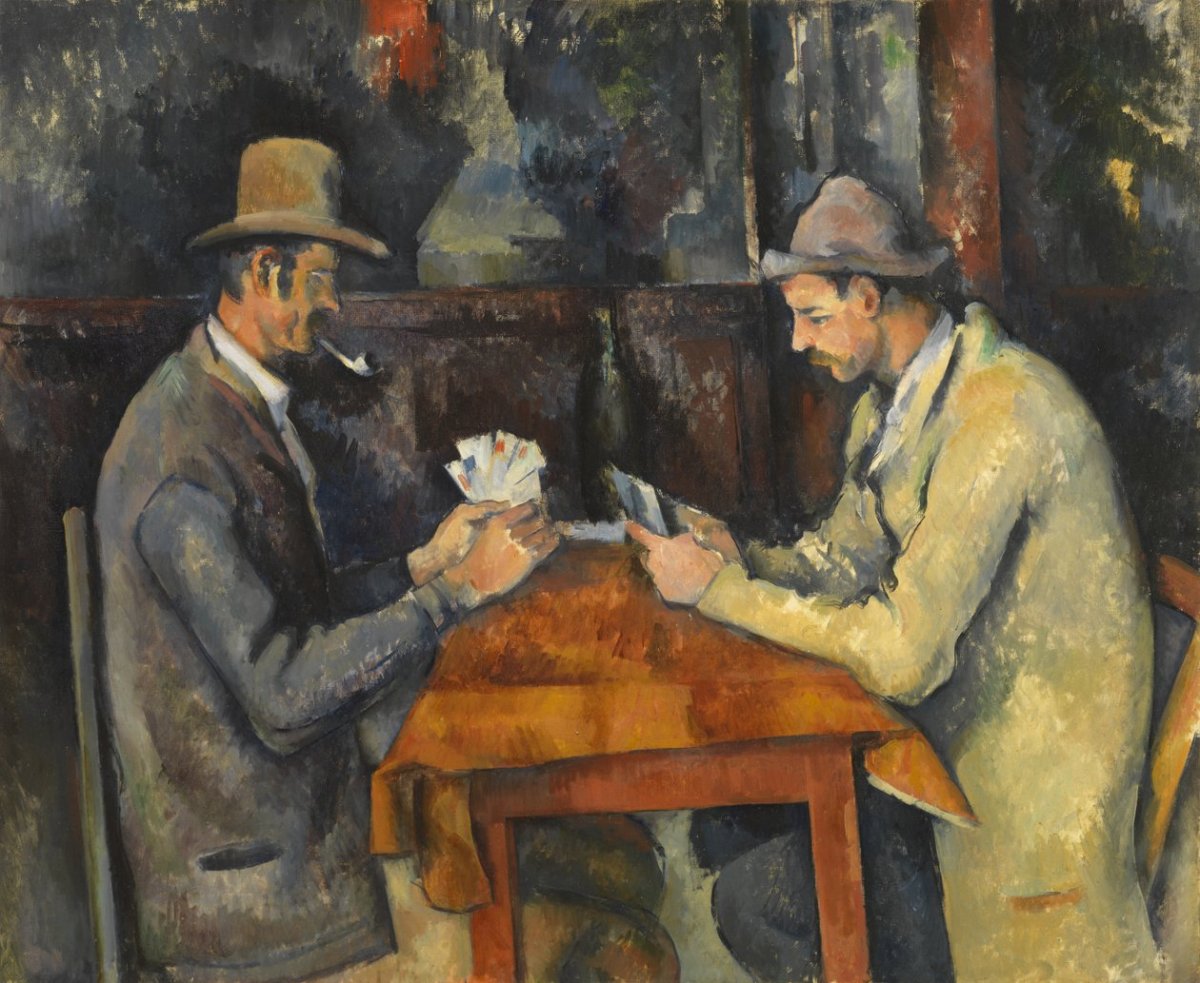 Les Joueurs de cartes, 1893-1896