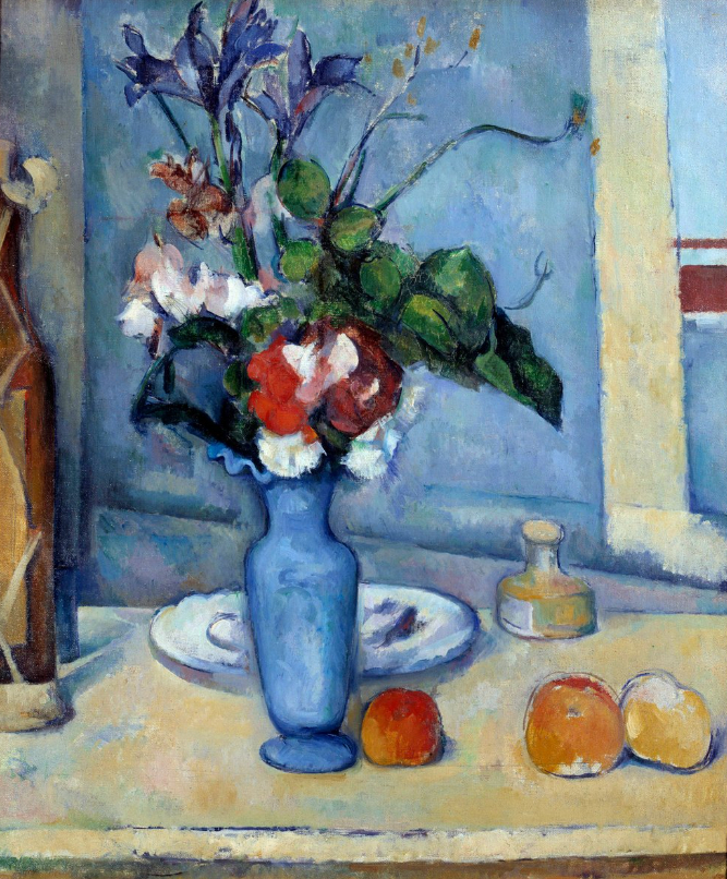 Le vase bleu, 1885