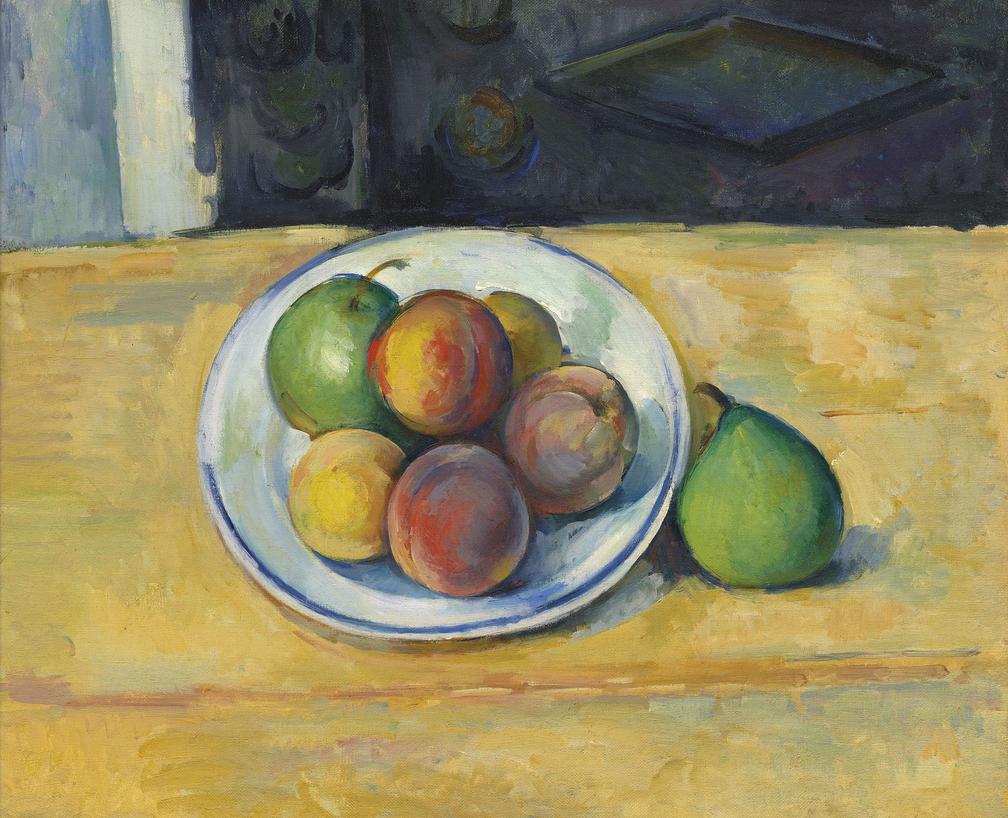 Nature morte de pêches et poires 1885-1887 