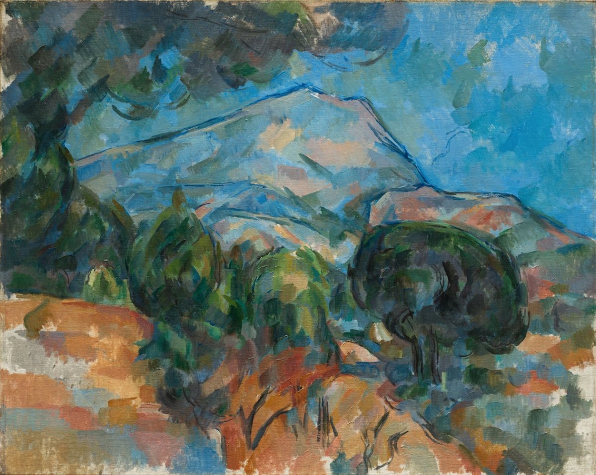 Montagne Sainte-Victoire, vers 1904
