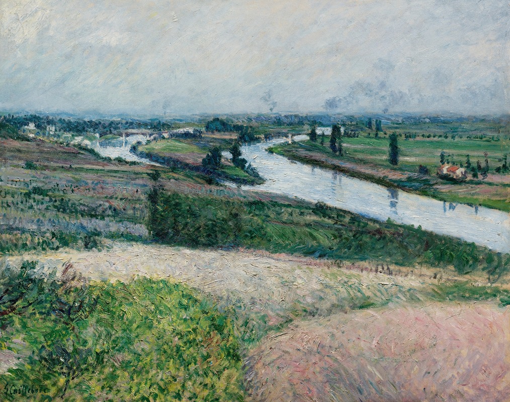 La Seine à la Pointe D’Epinay (environ 1888)