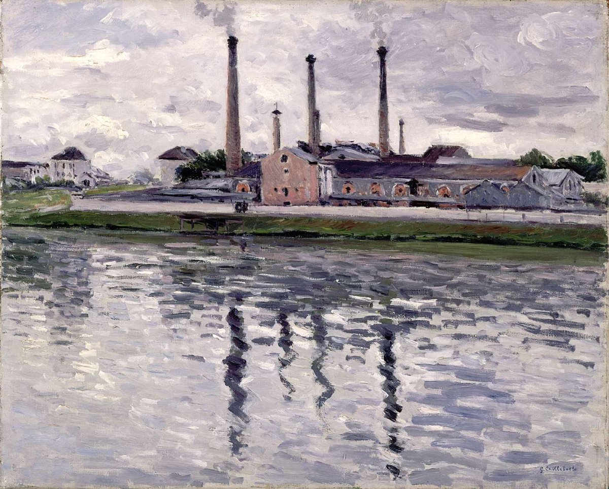 Fabriques à Argenteuil, 1887