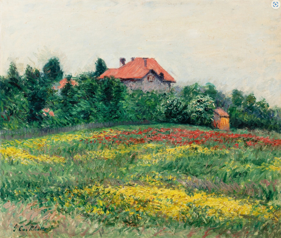 Jardin sauvage au Petit Gennevilliers, environ 1882-84
