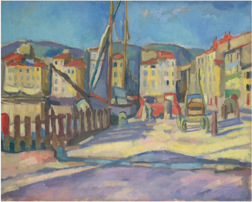 Le Port de Cassis à la barrière, 1905