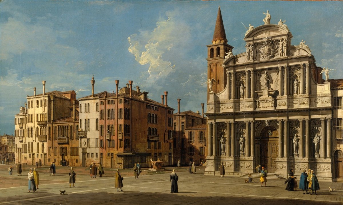 Campo Santa Maria Zobenigo, Venise (années 1730)