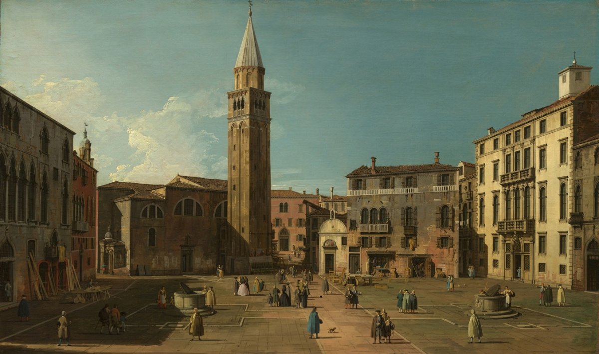 Campo Sant'Angelo, Venise (années 1730)
