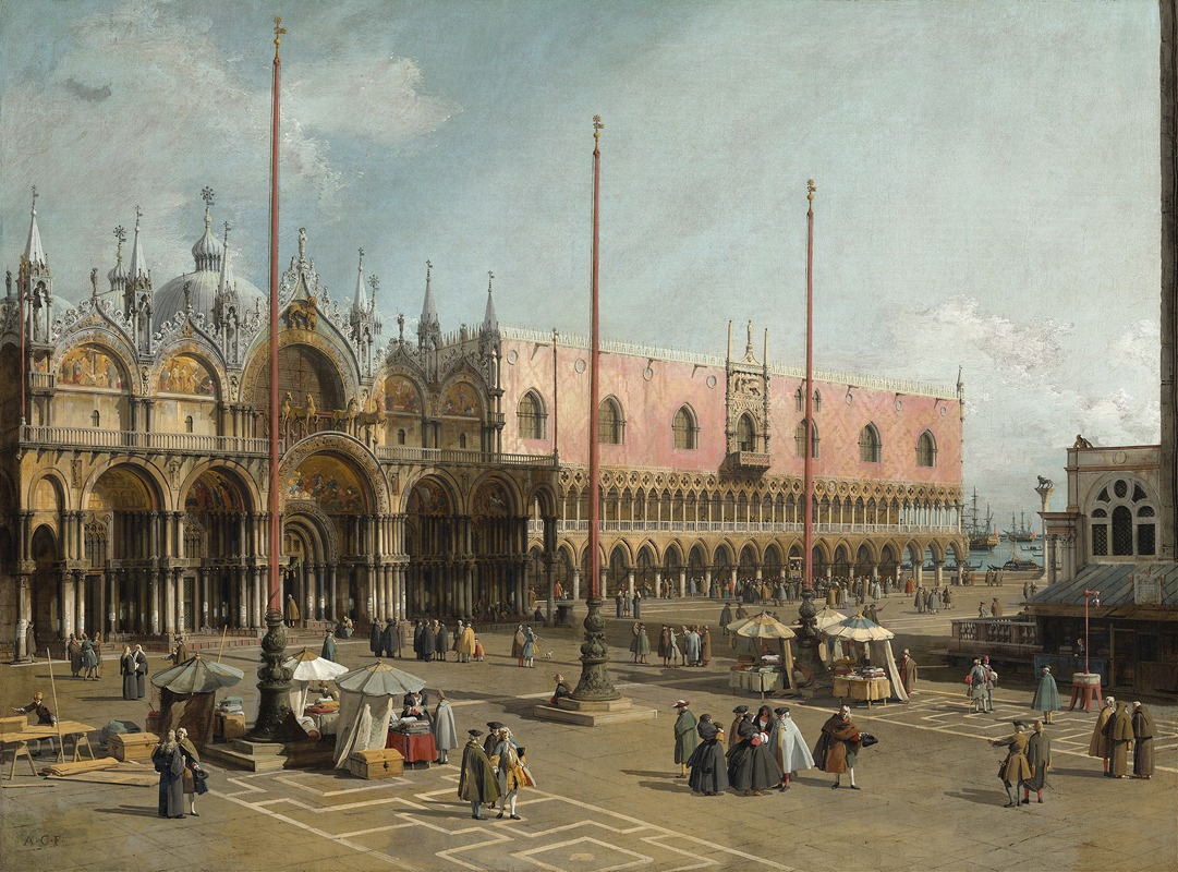 Place Saint-Marc, Venise (1742-1744)