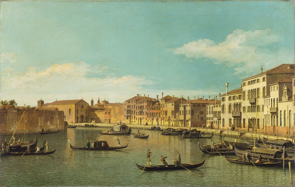 Venise, le Canale di Santa Chiara (vers 1740 - 1750)