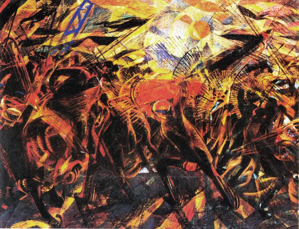 I Funerali dell’Anarchico Galli (Les funérailles de l’anarchiste Galli), 1911