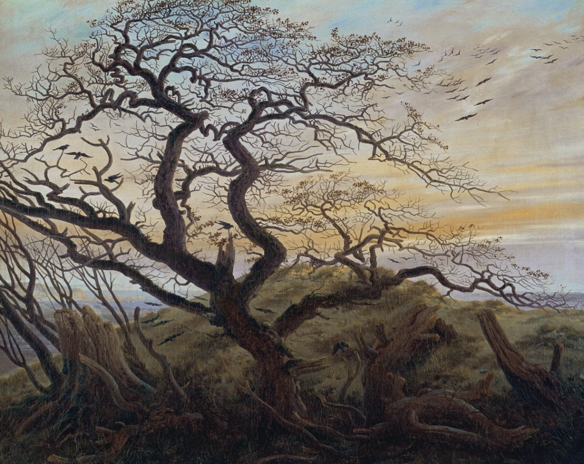 L'arbre aux corbeaux, 1822