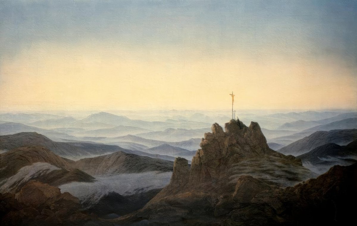Morgen im Riesengebirge, 1810
