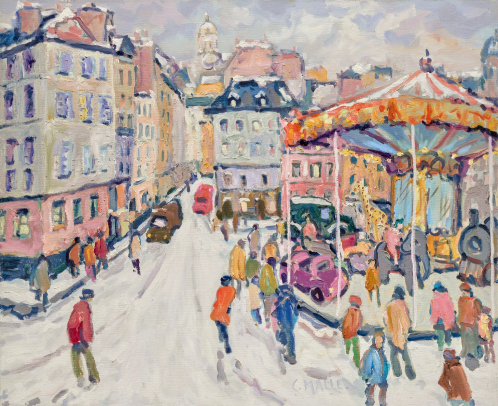 Le Manège sur la montagne St Geneviève, vers 1995