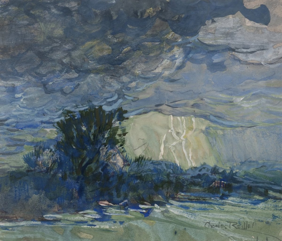 La tempête, vers 1935