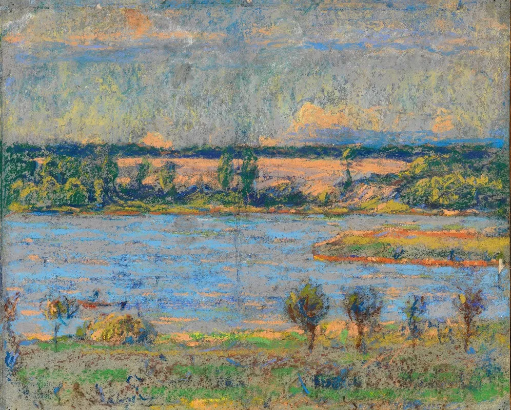 Etang le soir, 1896