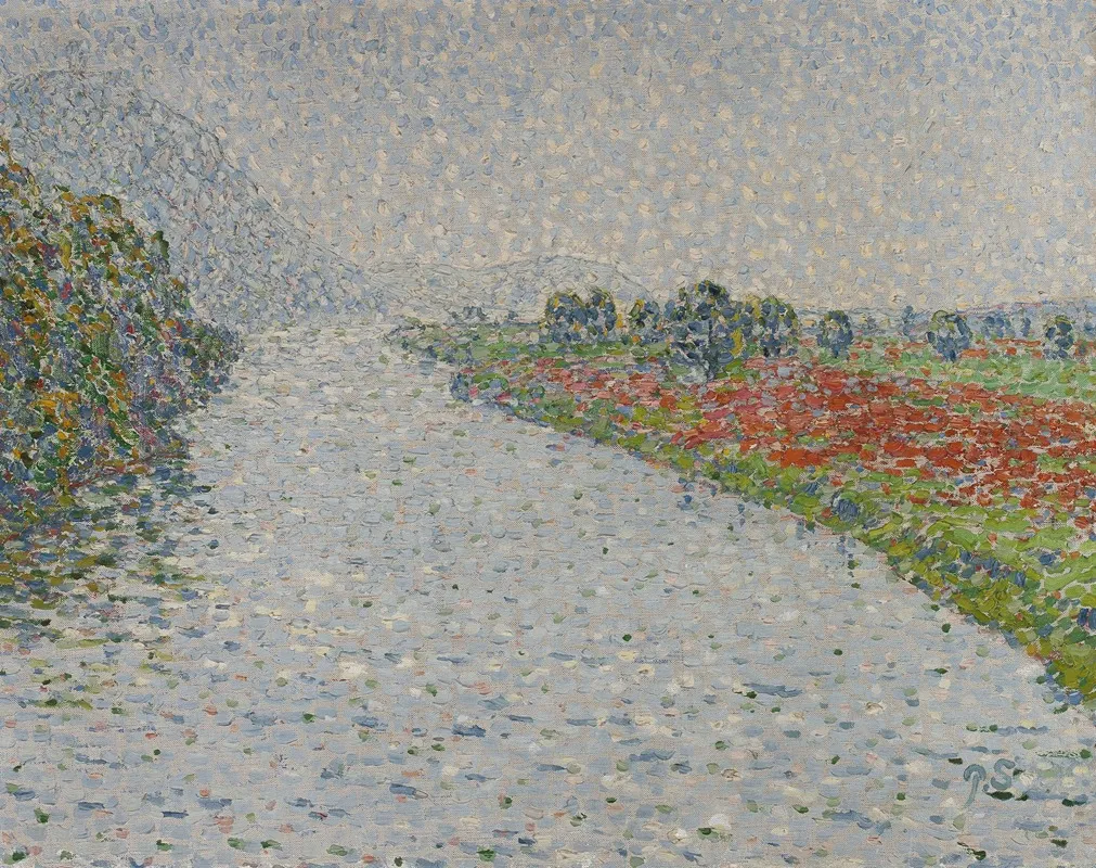 Paysage riverain (Ruhr près de Hohensyburg) vers 1902