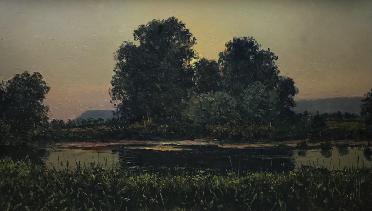 Au bord de l'étang, 1930