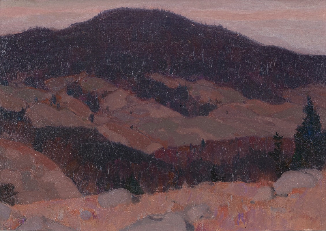 Automne dans les Laurentides (Baie St. Paul) (1923)