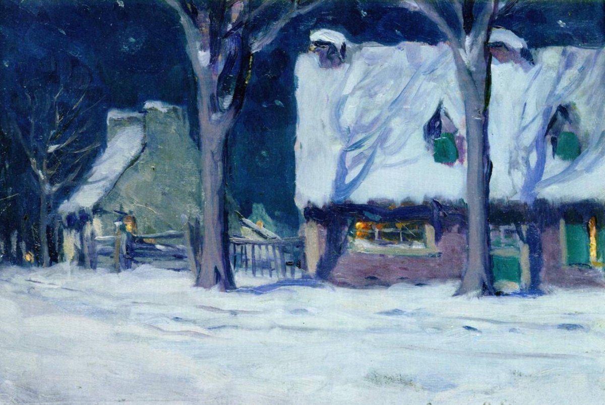 Clair de lune, Québec, 1920