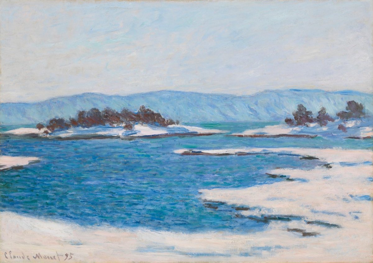 Au bord du fjord de Christiania, 1895