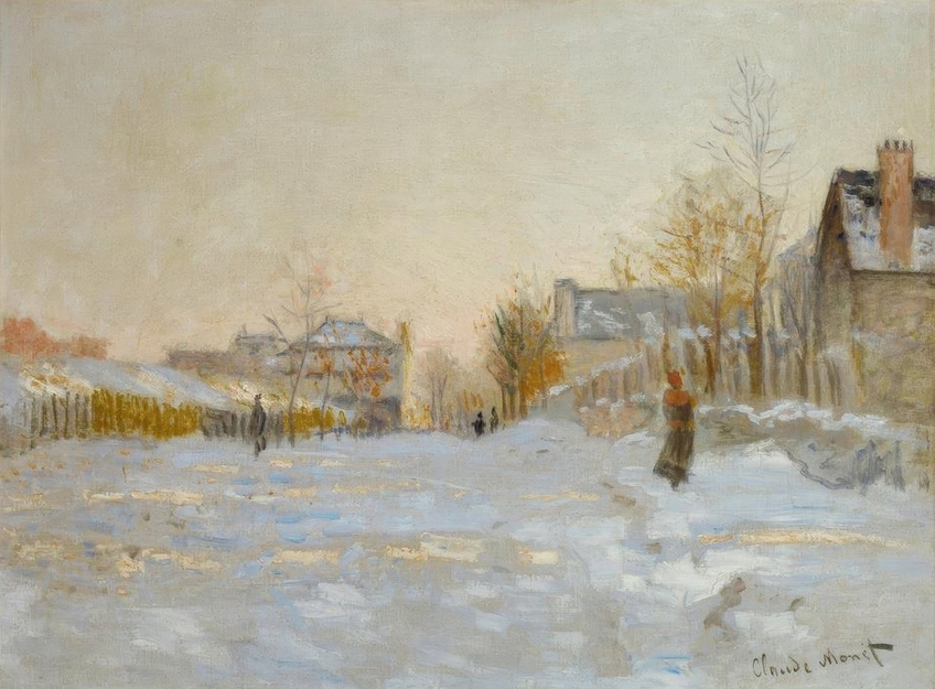 La neige à Argenteuil, 1875