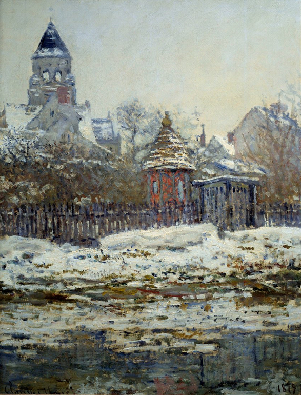 L'église de Vetheuil 