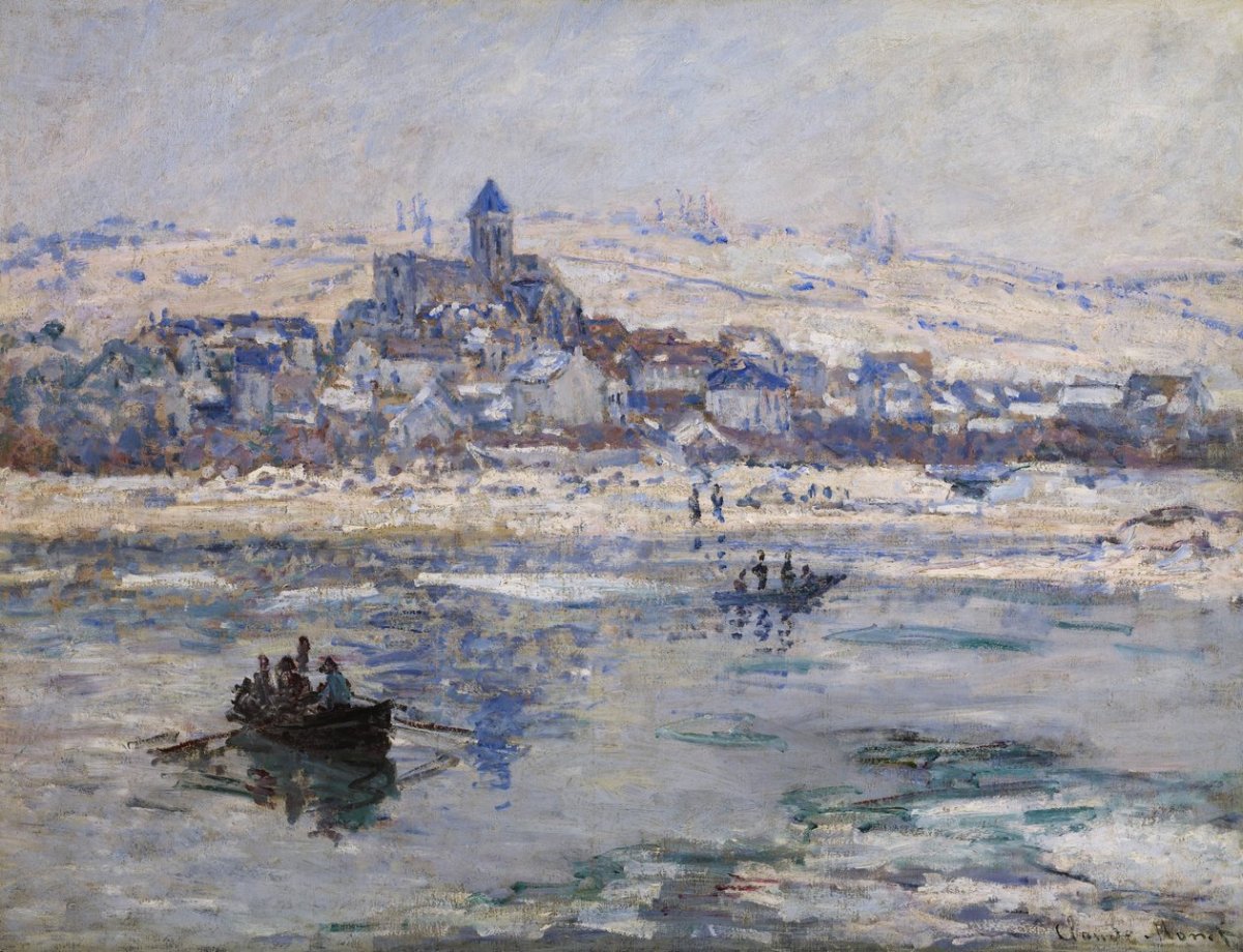 Vétheuil en hiver, 1878