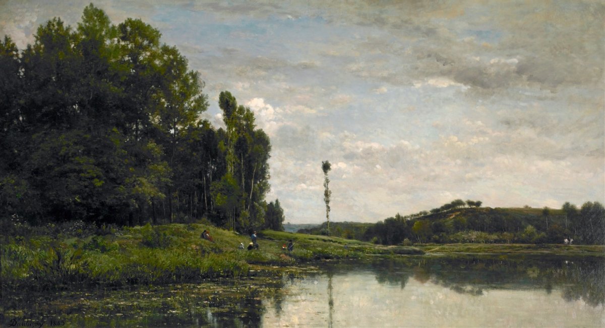 Berges de l'Oise à Auvers (1863)