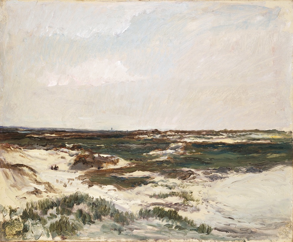 Les dunes de Camiers (1871)