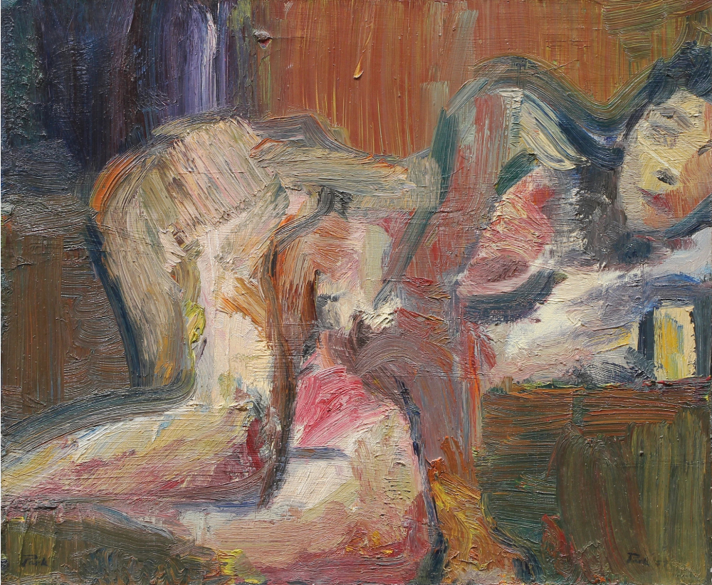 Sans titre (Nu couché), 1957