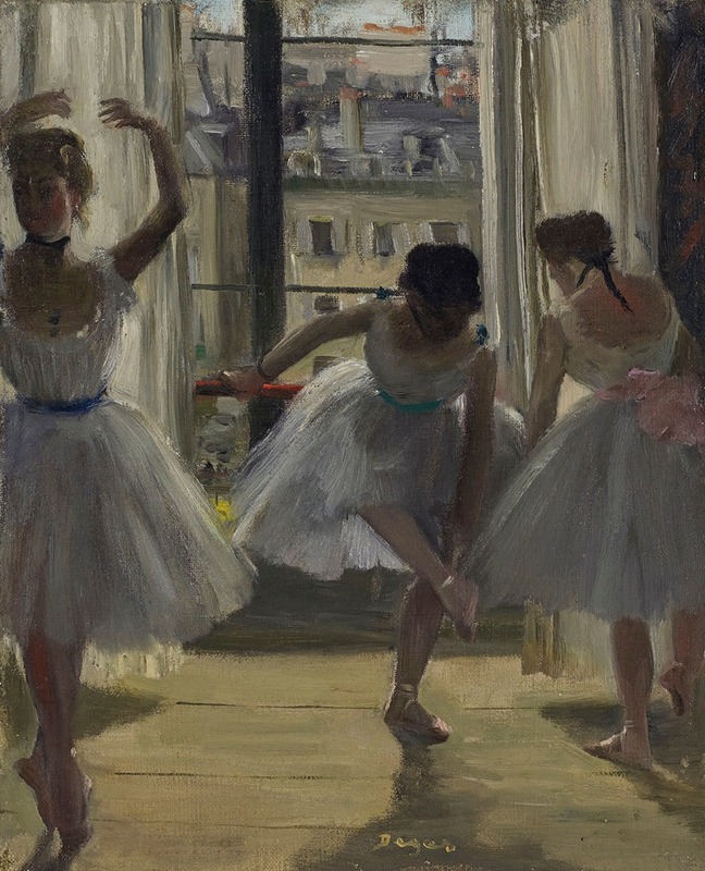 Danseuses dans une salle d’exercice (Trois Danseuses) (1873)