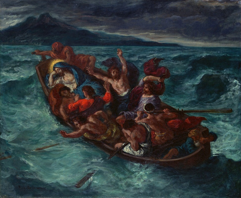 Le Christ endormi pendant la tempête (vers 1853)