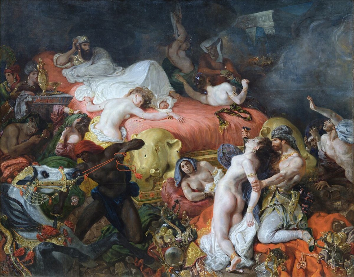 La mort de Sardanapale (1827)