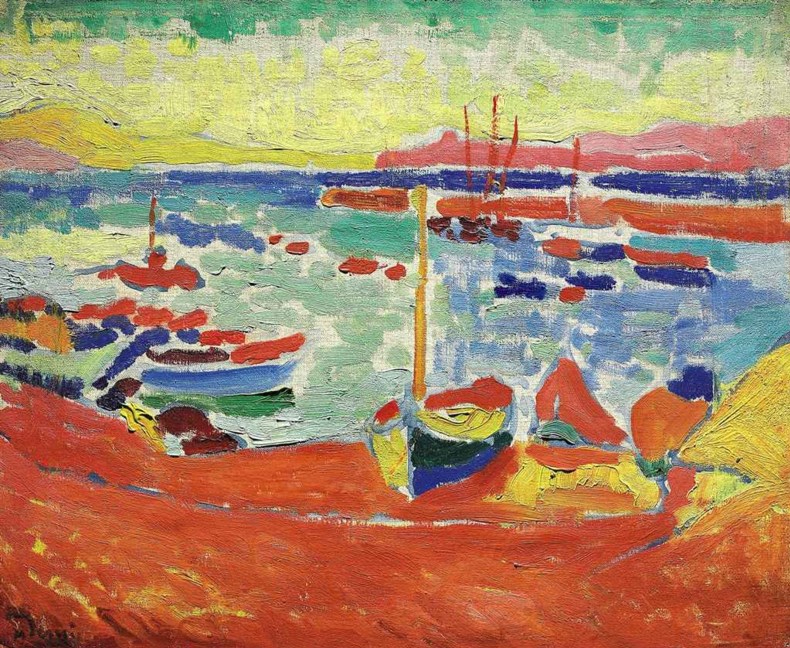Bateaux à Collioure, 1905