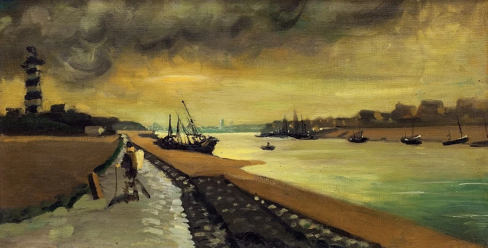  Gravelines - Entrée du port