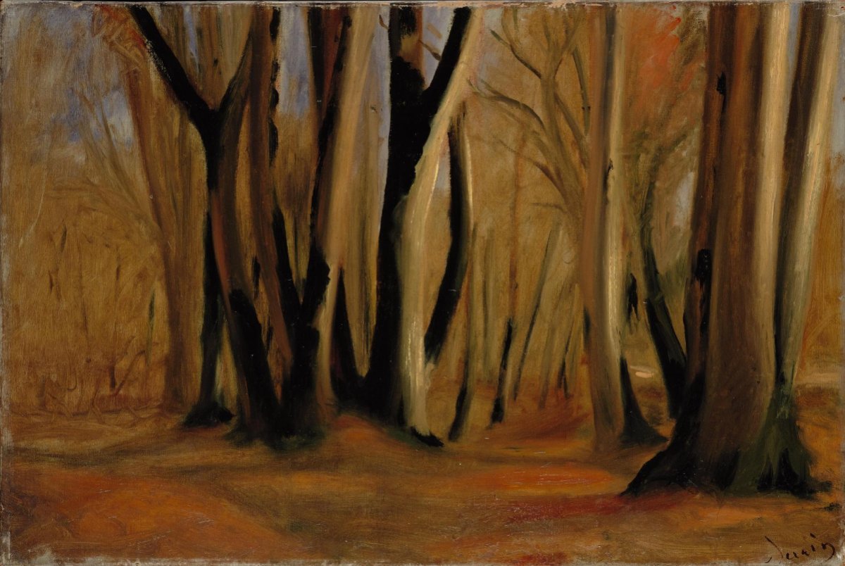 La forêt de Fontainebleau, 1927