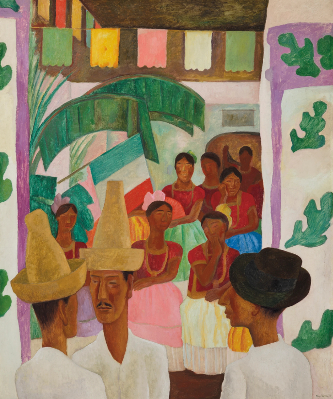 Les rivaux, peints en 1931