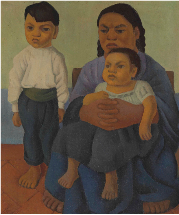 Mère avec enfants, 1926