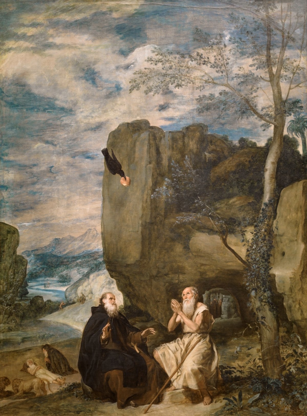 Saints Antoine et Paul l'Ermite, 1634