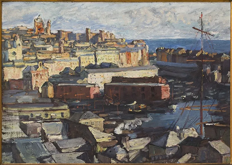 Port de Gênes, 1914