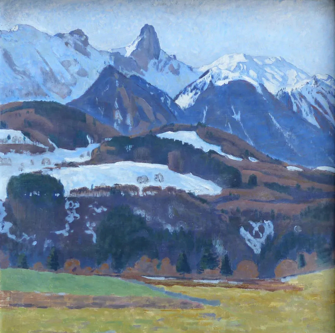 Aperçue sur le Stockhorn, 1904