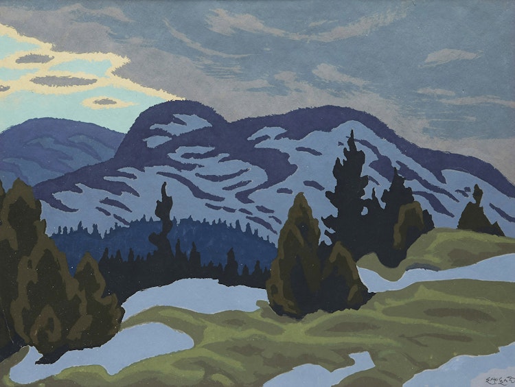 Nuage de neige datant de 1949