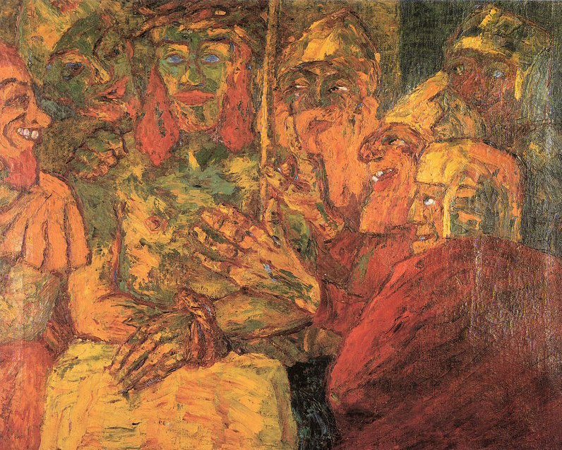 Mocking of Christ, 1909