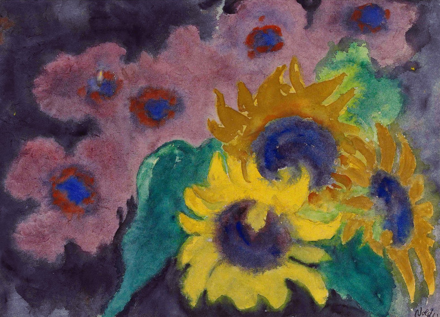 Tournesols et pavots, 1930