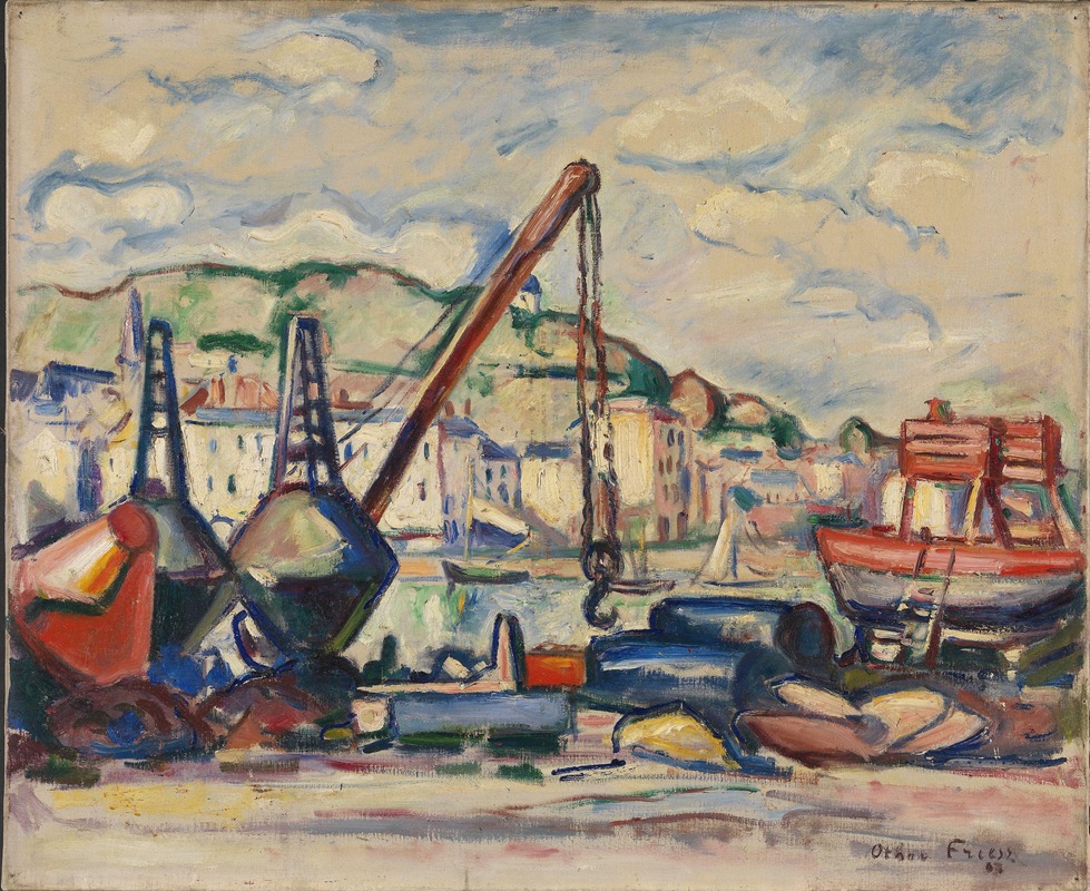 Le port d'Honfleur (1907)