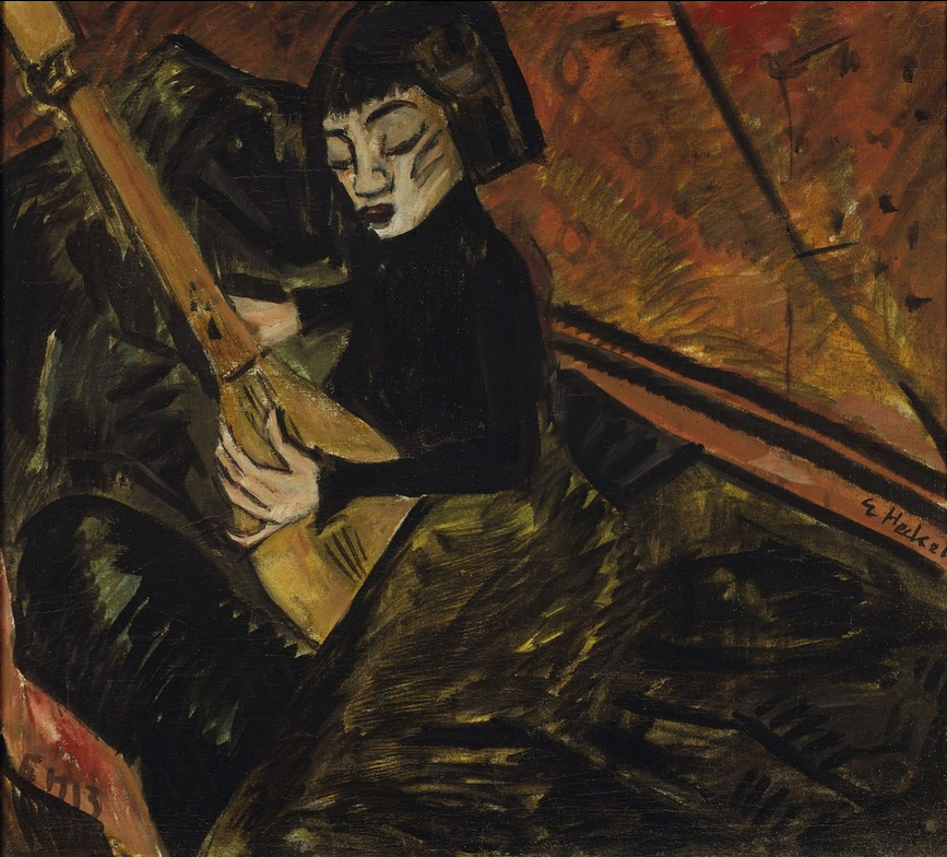 Joueuse de luth, 1913