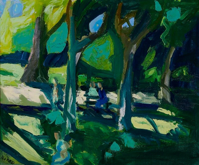 Figures in Søndermarken, Frederiksberg