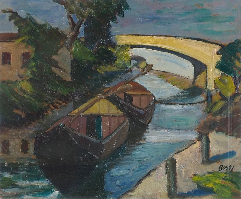 Bateaux dans le canal