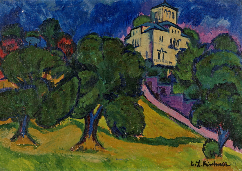 Villa dans le parc - Lehmgrube près de Dresde, 1911