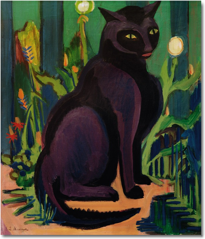 Le chat noir