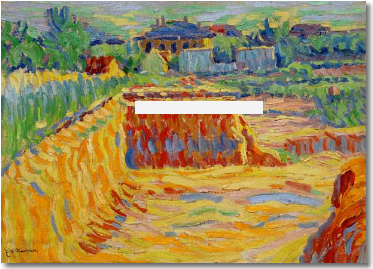 La carrière d'argile